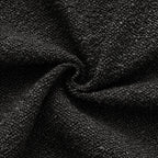Boucle European Pillowcases - Black - Twin Pack