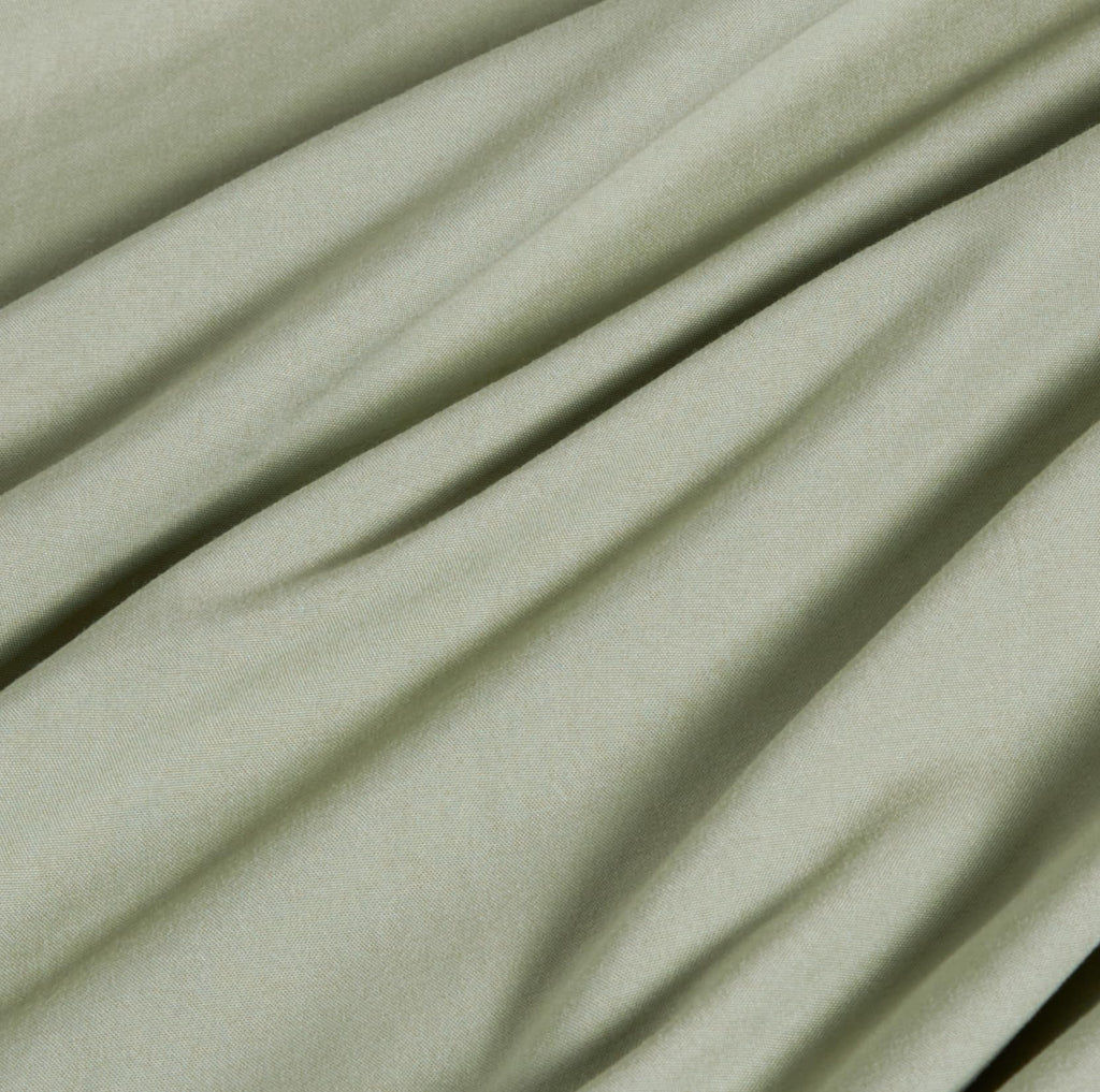 Vintage Washed Microfibre Sheet Set with Pillowcases - Eucalypt