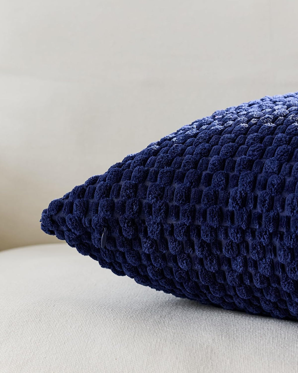 Bubble Corn Cushion Covers - Twin-Pack - Navy Blue, 30cm x 50cm
