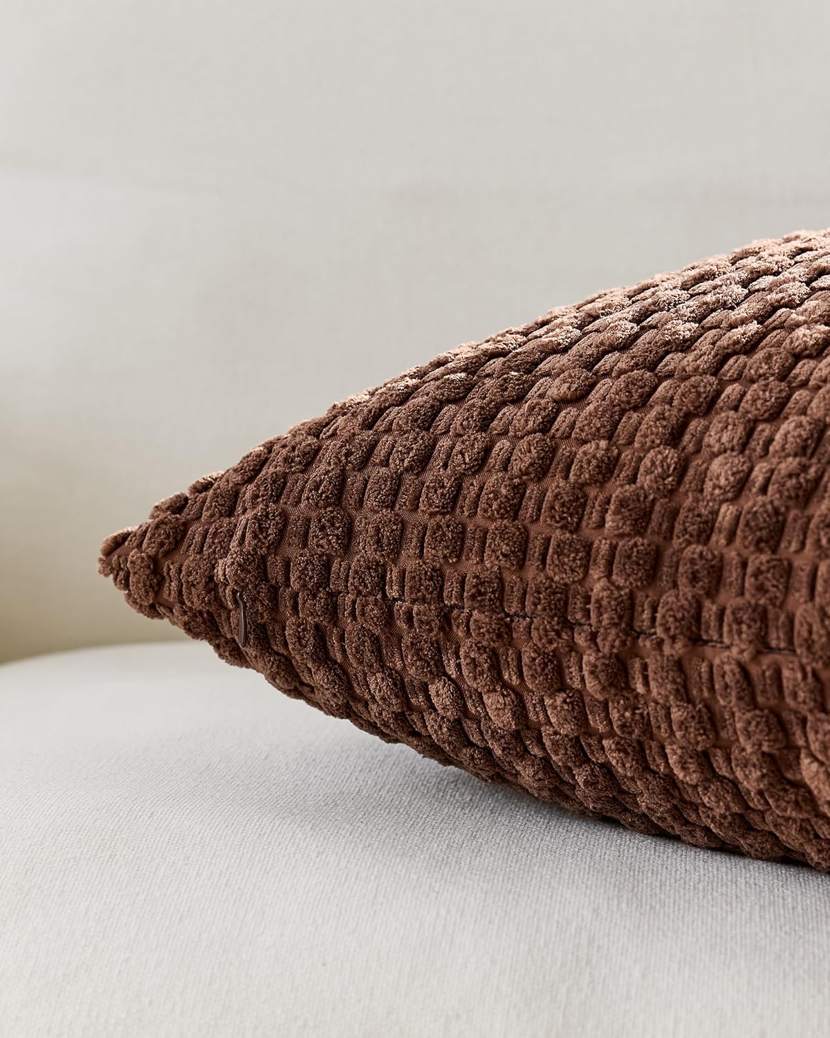 Bubble Corn Cushion Covers - Twin-Pack - Brown, 45cm x 45cm