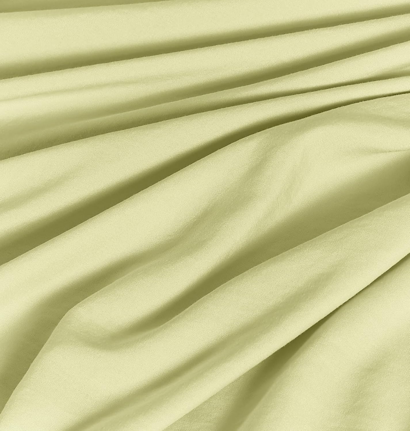 Vintage Washed Microfibre Quilt Cover Set -  Lemon