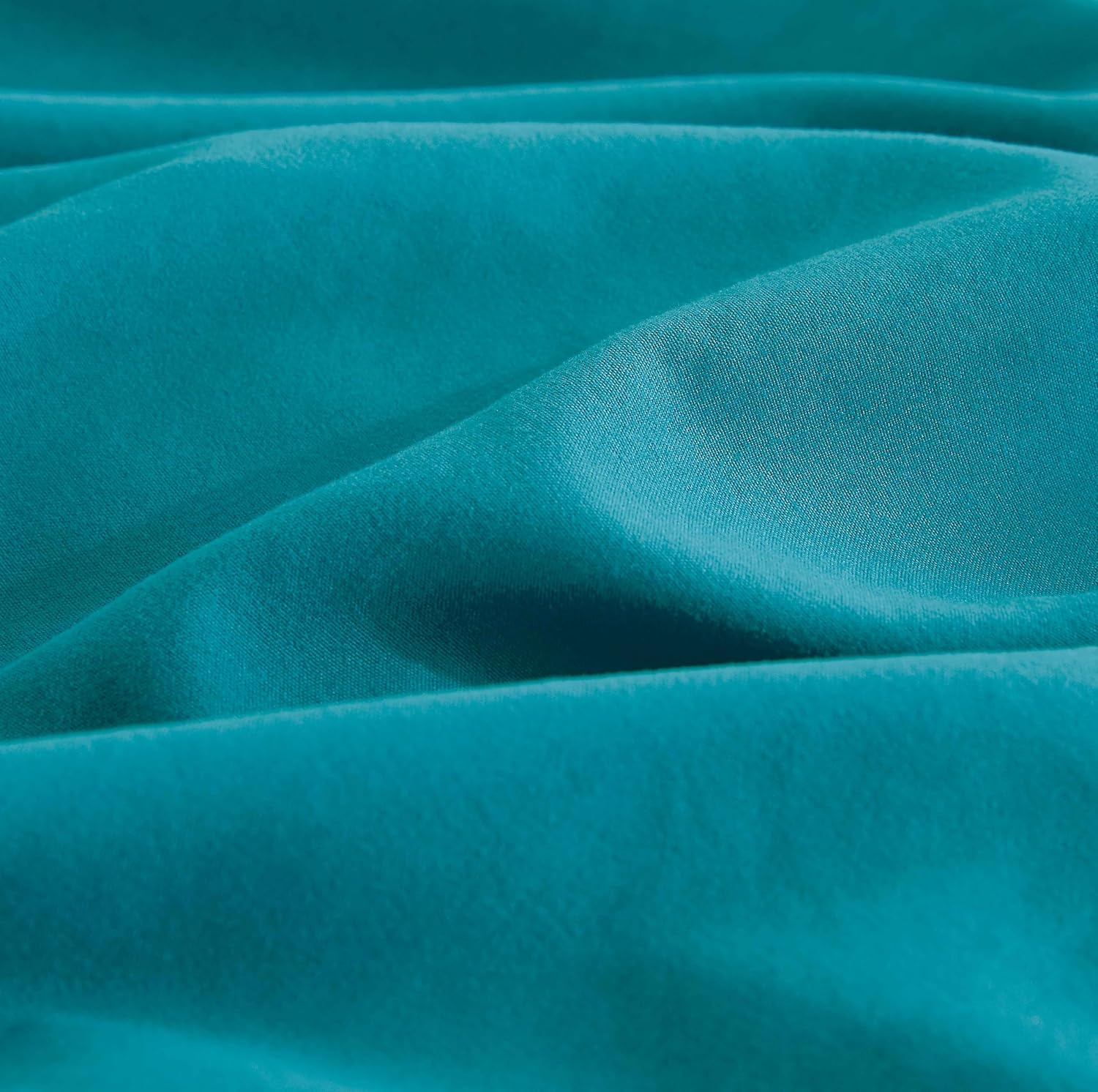Vintage Washed Microfibre Standard Pillowcases - Twin-Pack - Teal