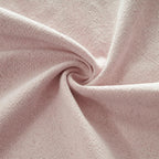 Linen-Cotton European Pillowcases - Soft & Breathable with Hidden Zipper Design - Pink, 65x65cm