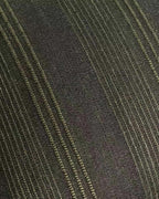 Linen Blend Striped Cushion Covers, Set of 2, Olive, 30x50cm