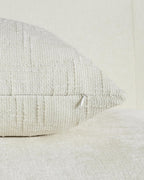 Chenille-Textured Cushion Covers - Twin-Pack - Ivory, 30cm x 50cm