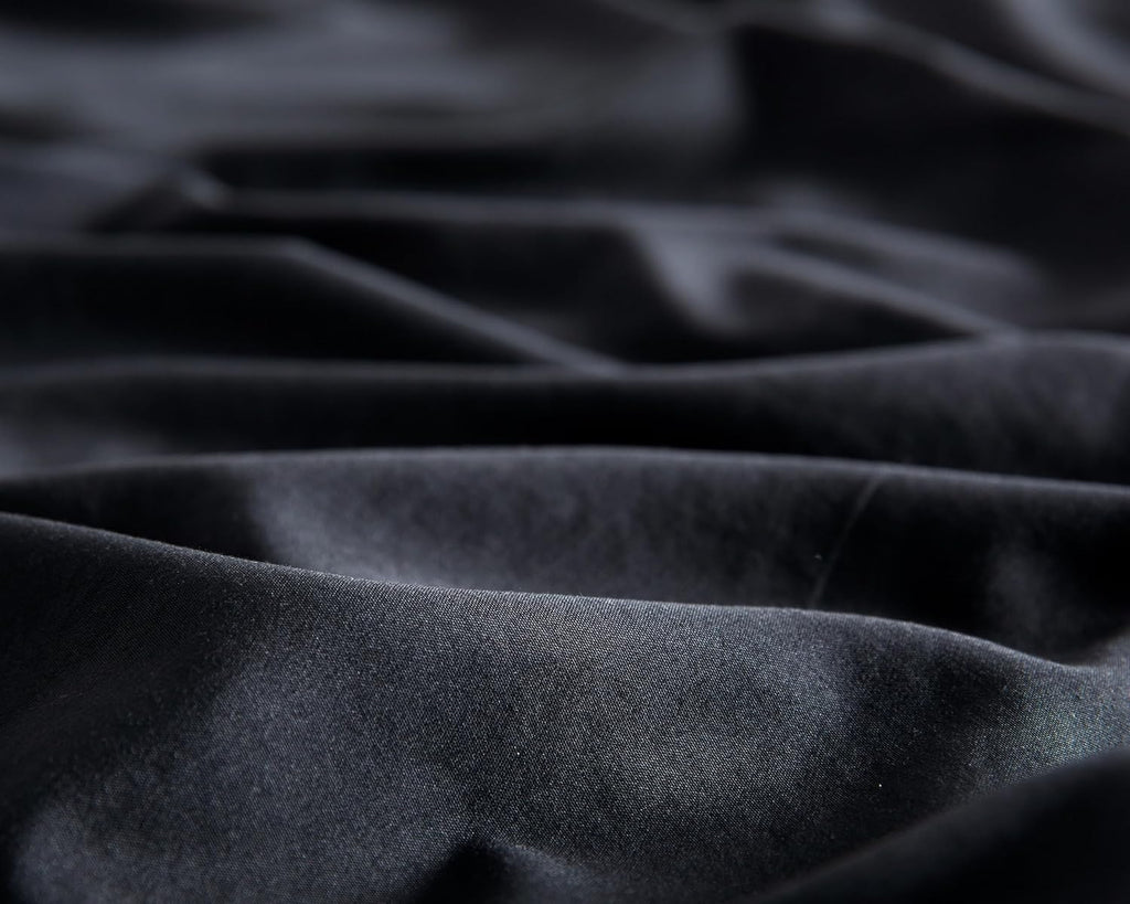 Vintage Washed Microfibre King Pillowcases - Twin-Pack - Black - 50cm x 90cm