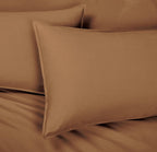 Vintage Washed Cotton Standard Pillowcases - Twin-Pack - Rust