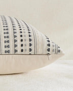 Bohemian Dot Woven Cushion Covers - Twin-Pack - Grey, 30cm x 50cm