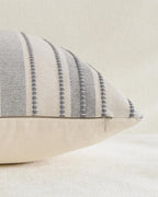 Heritage Linear Woven Cushion Covers - Twin-Pack - Light Grey, 45cm x 45cm