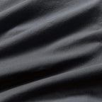 Vintage Washed Cotton Fitted Sheet Combo Set - Charcoal