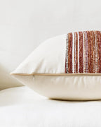Wabi Stripe Cushion Covers - Twin-Pack - Terracotta, 45cm x 45cm