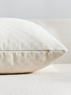 Chenille Waffle Cushion Covers - Twin-Pack - Oatmeal, 30cm x 50cm