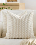 Bubble Corn Cushion Covers - Twin-Pack - Snow, 45cm x 45cm