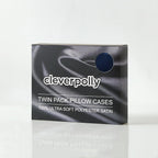 Satin Pillowcases - Twin-Pack - Navy Blue