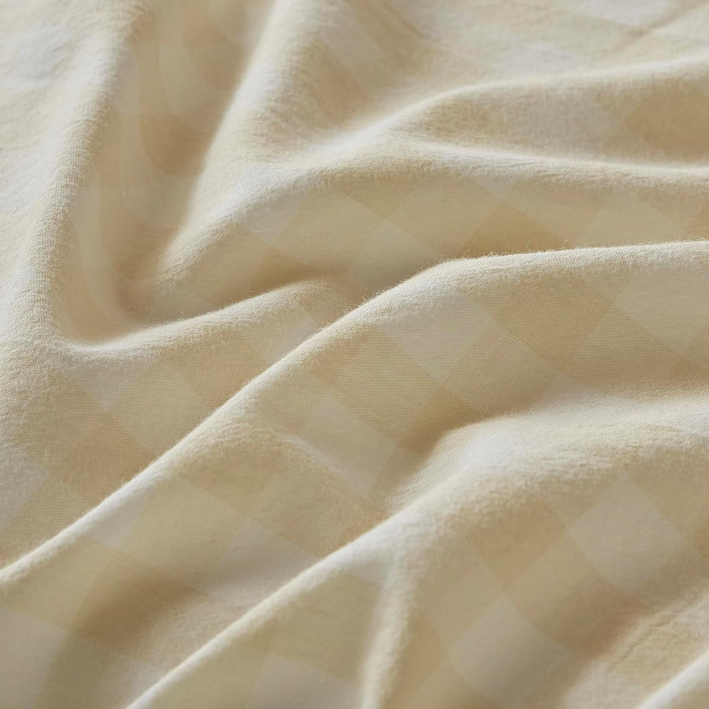 Yarn-Dyed Vintage Washed Cotton Sheet Set - Oatmeal