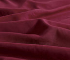 Vintage Washed Microfibre Standard Pillowcases - Twin-Pack - Burgundy