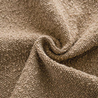 Boucle European Pillowcases - Camel - Twin Pack