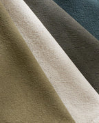 Linen & Cotton Blend Cushion Covers - Pack of 4 - Mix of Green, 30cm x 50cm