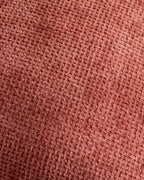 Chenille Grid Cushion Covers - Pack of 2 - Terracotta, 45cm x 45cm