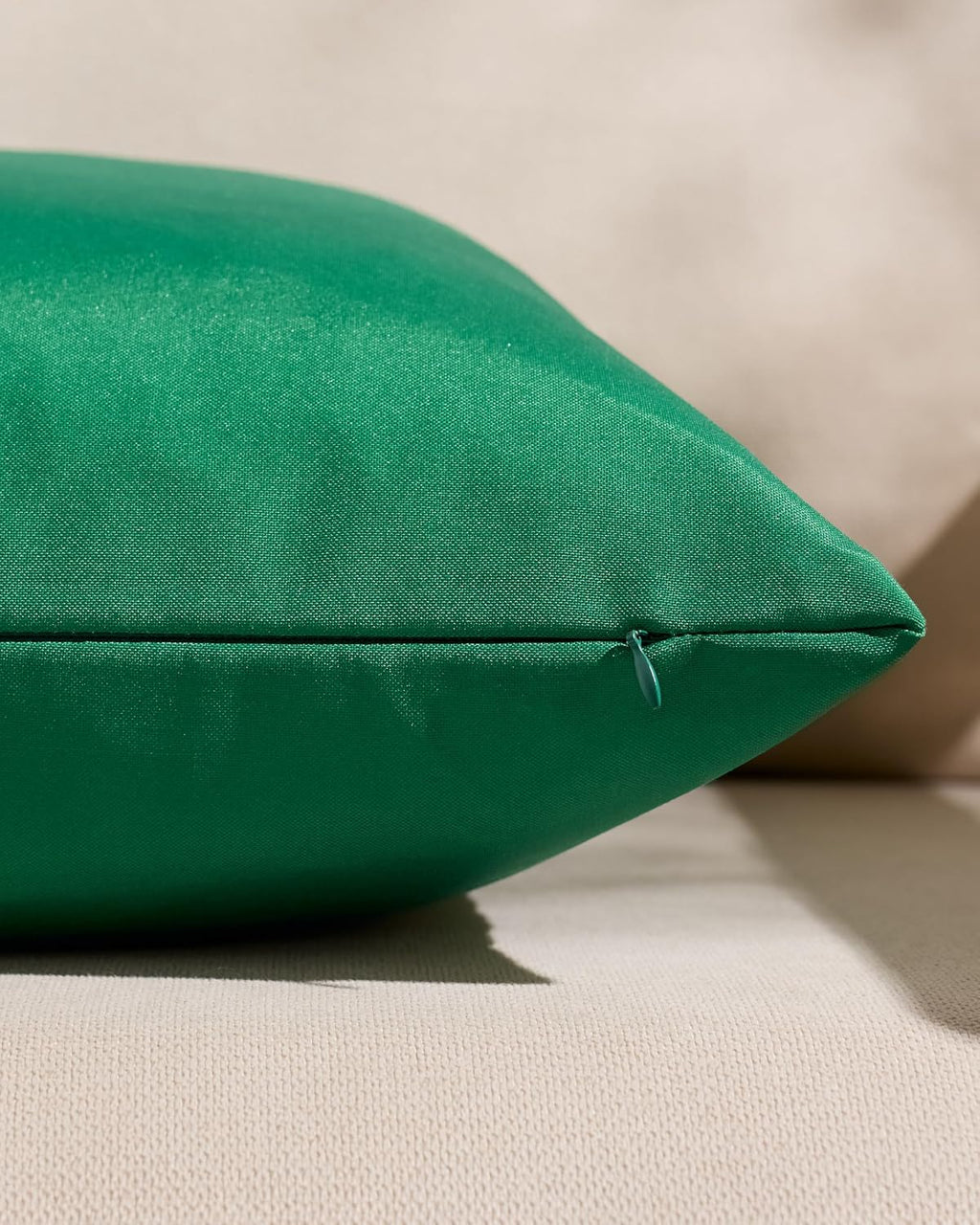 Outdoor Waterproof Cushion Covers - Emerald Green, 45x45cm