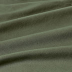 Vintage Washed Cotton Fitted Sheet Combo Set - Khaki Green