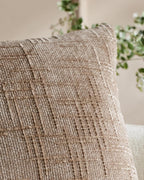 Chenille-Textured Cushion Covers - Twin-Pack - Camel, 45cm x 45cm