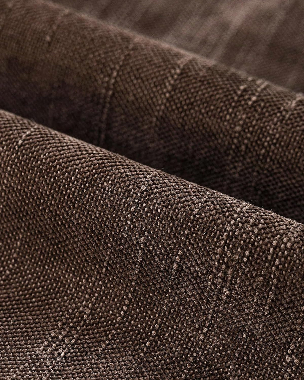 Chenille Haze-Textured Cushion Covers - Pack of 2 - Coffee, 50cm x 50cm