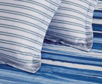 Printed Microfibre Quilt Cover Set - Ethan