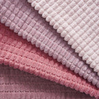 Corduroy Corn Grain Cushion Covers - Pack of 4 Mix of Pink Shades - 30cm x 50cm