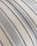 Heritage Linear Woven Cushion Covers - Twin-Pack - Light Grey, 45cm x 45cm
