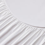 Vintage Washed Cotton Fitted Sheet Combo Set - White