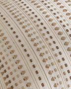 Bohemian Dot Woven Cushion Covers - Twin-Pack - Beige, 30cm x 50cm