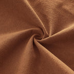 Linen-Cotton European Pillowcases - Soft & Breathable with Hidden Zipper Design - Terracotta, 65x65cm
