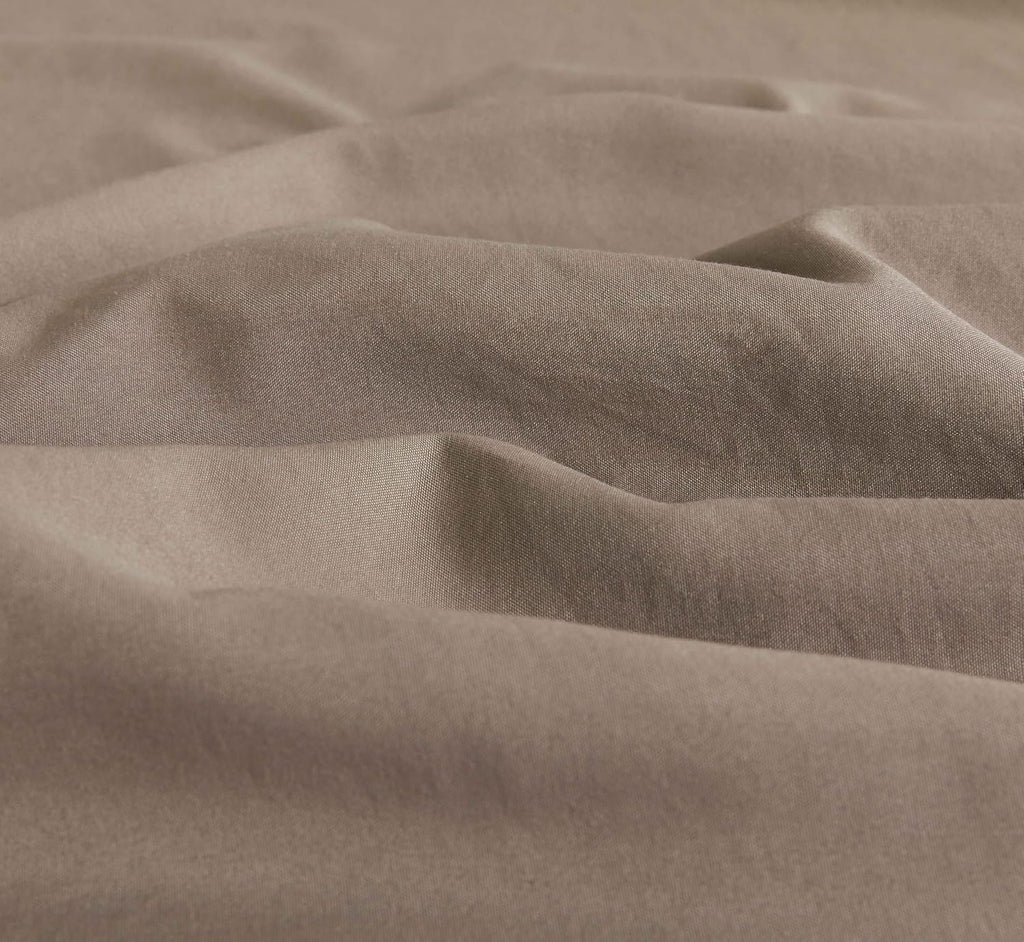 Vintage Washed Microfibre Standard Pillowcases - Twin-Pack - Truffle