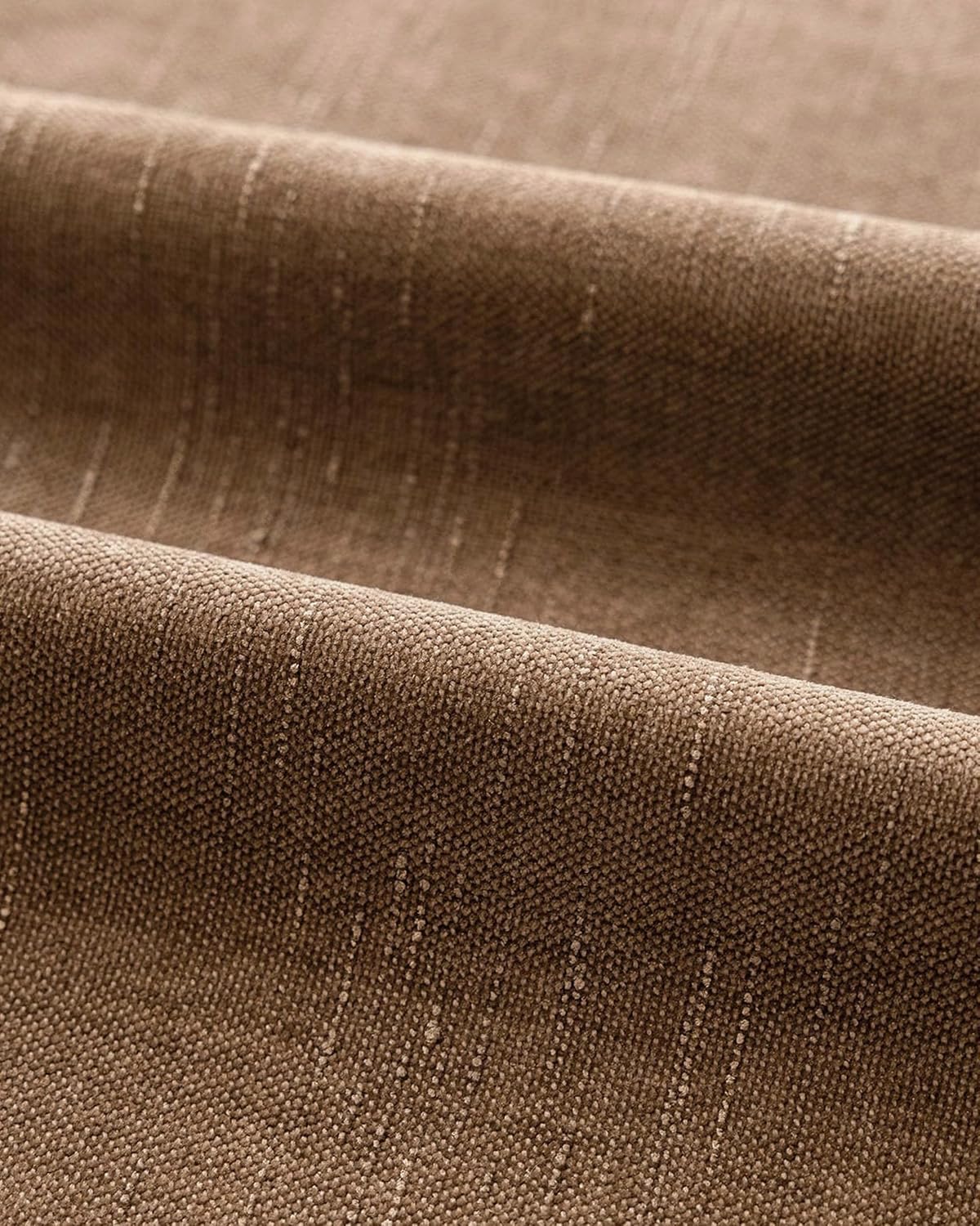 Chenille Haze-Textured Cushion Covers - Pack of 2 - Mocha Mousse, 45cm x 45cm