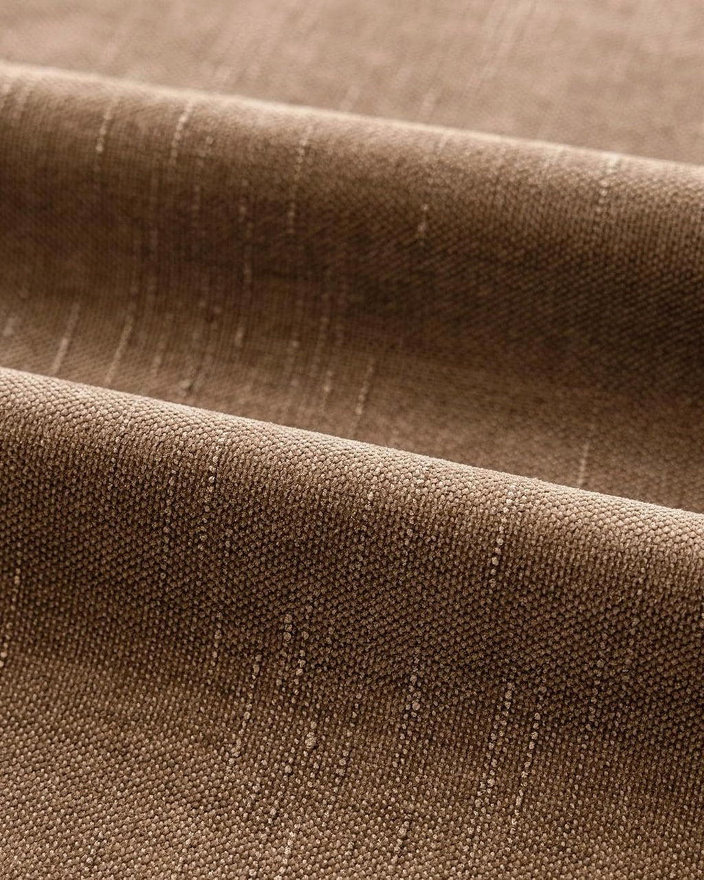 Chenille Haze - European Pillowcases - Pack of 2 - Mocha Mousse, 65cm x 65cm