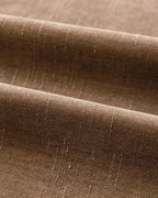 Chenille Haze - European Pillowcases - Pack of 2 - Mocha Mousse, 65cm x 65cm