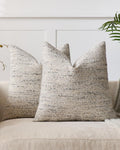 Speckled Bouclé Cushion Covers - Twin-Pack - Grey, 45cm x 45cm