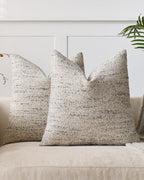 Speckled Bouclé Cushion Covers - Twin-Pack - Grey, 45cm x 45cm