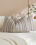 Bohemian Dot Woven Cushion Covers - Twin-Pack - Brown, 30cm x 50cm