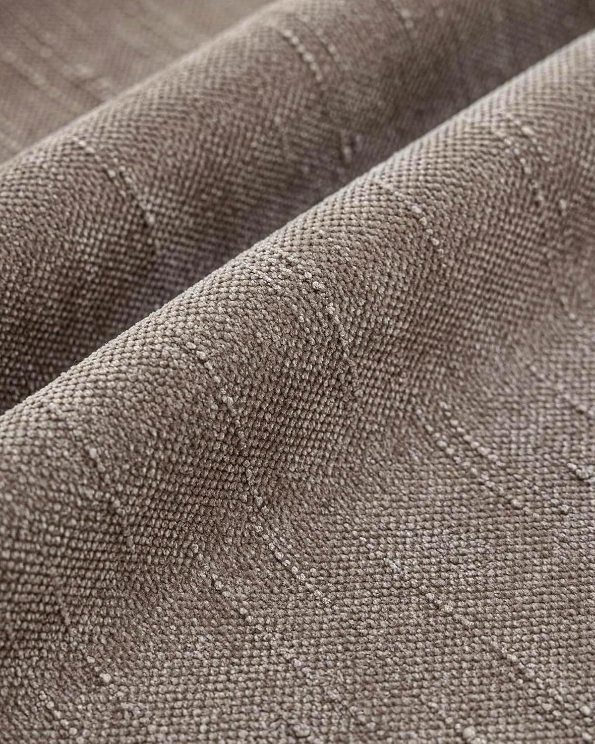 Chenille Haze-Textured Cushion Covers - Pack of 2 - Taupe, 50cm x 50cm