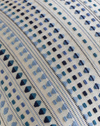 Bohemian Dot Woven Cushion Covers - Twin-Pack - Blue, 45cm x 45cm