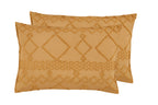 Microfibre Tufted Standard Pillowcases - Set of 2