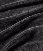 2-in-1 Teddy Sherpa Quilt Cover Set & Blanket - Charcoal