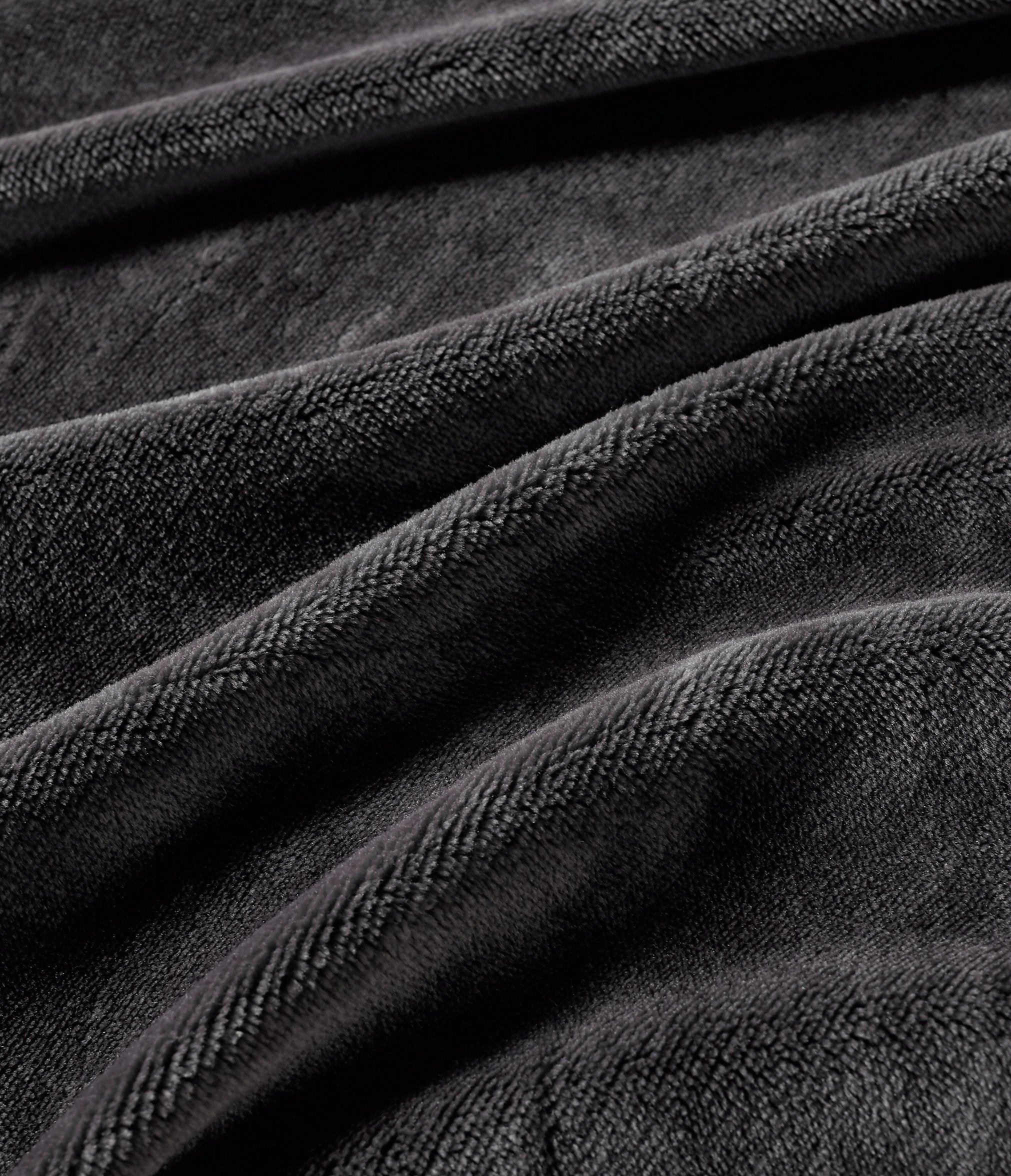 2-in-1 Teddy Sherpa Quilt Cover Set & Blanket - Charcoal