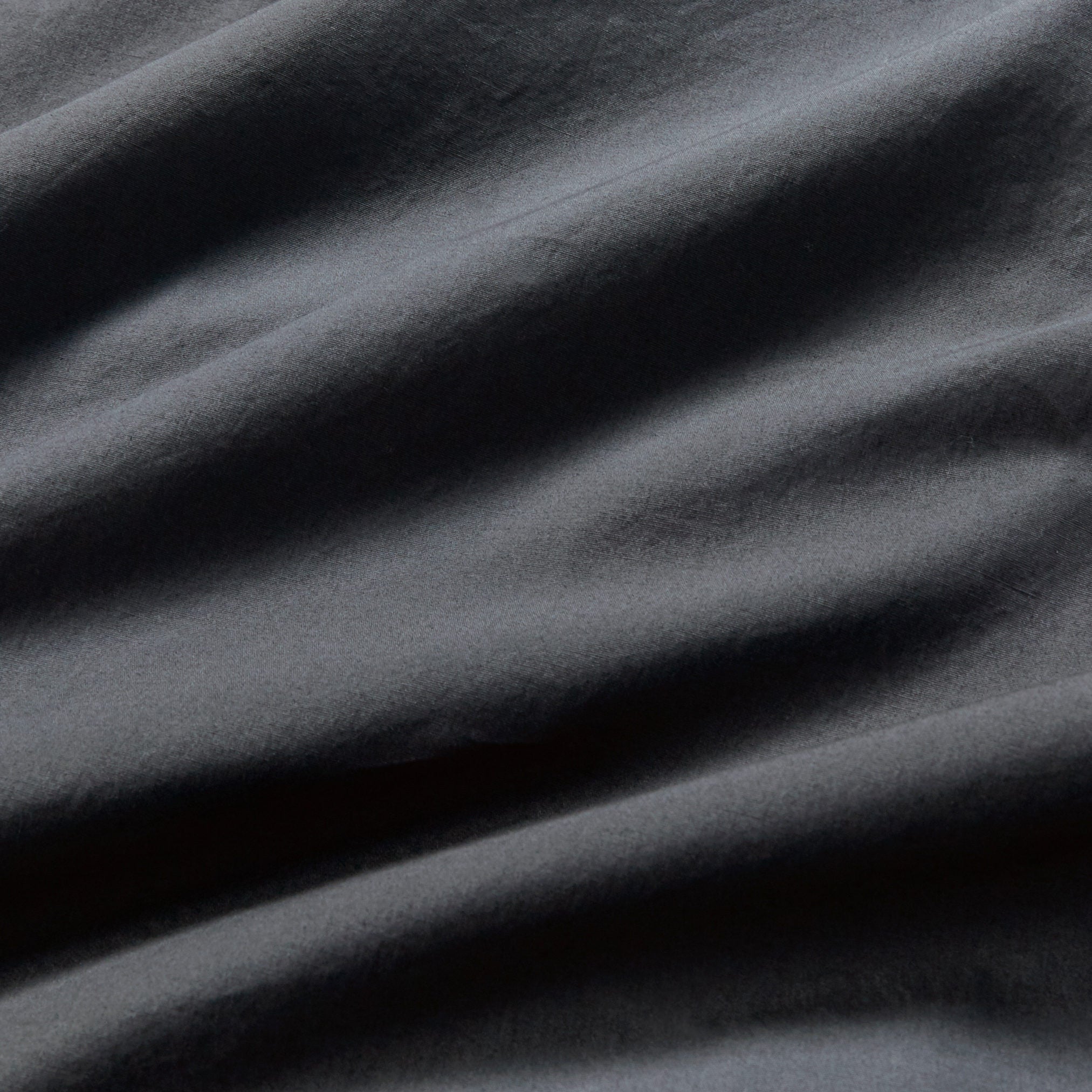Vintage Washed Cotton Standard Pillowcases - Twin-Pack - Charcoal