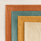 Corduroy Velvet Cushion Covers - Pack of 4 Rainbow - 30cm x 50cm