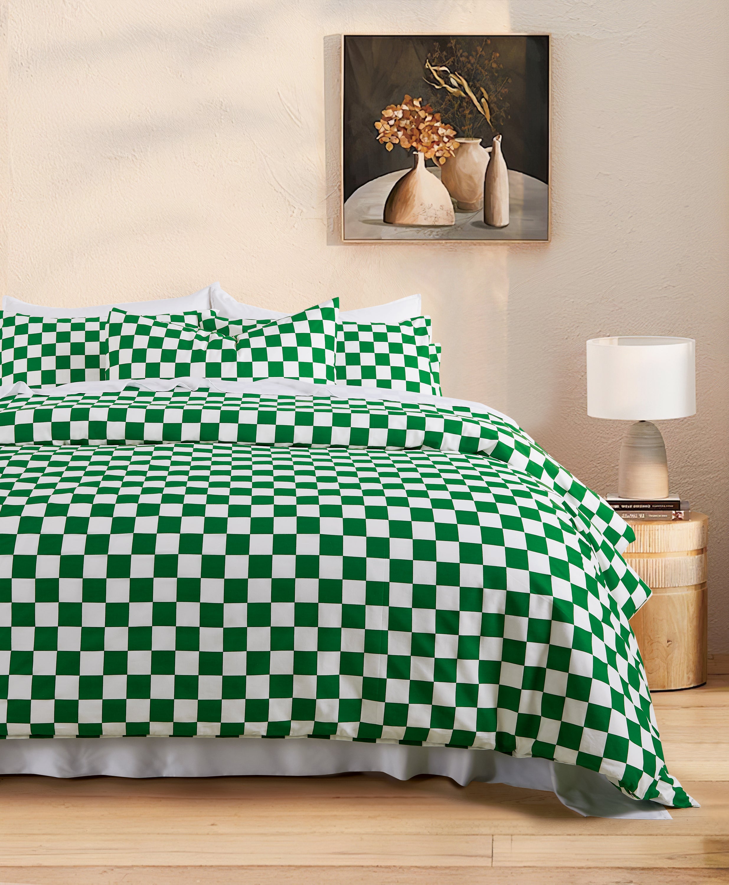 100% Cotton 250TC Reversible Quilt Cover Set - Jimmy