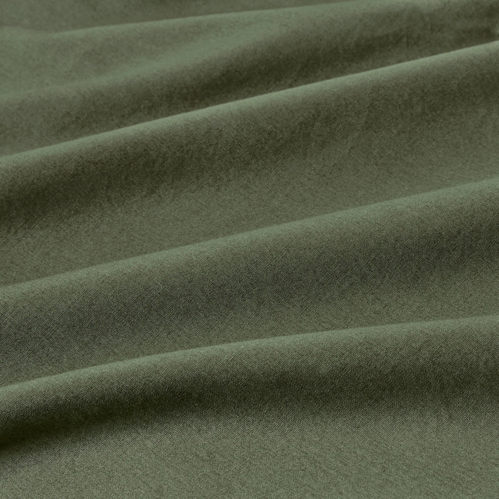 Gioia Casa Vintage Washed 100% Cotton European Pillowcase - Ultra Soft, Comfy, Hypoallergenic, Breathable Bed Pillowcase - Luxurious European Pillow Cover - Khaki Green - 1 Pc