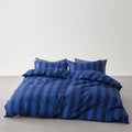100% Cotton 250TC Reversible Quilt Cover Set - Lenny